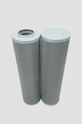 Hydraulic oil filter element, replacement filter element, metal filter element
