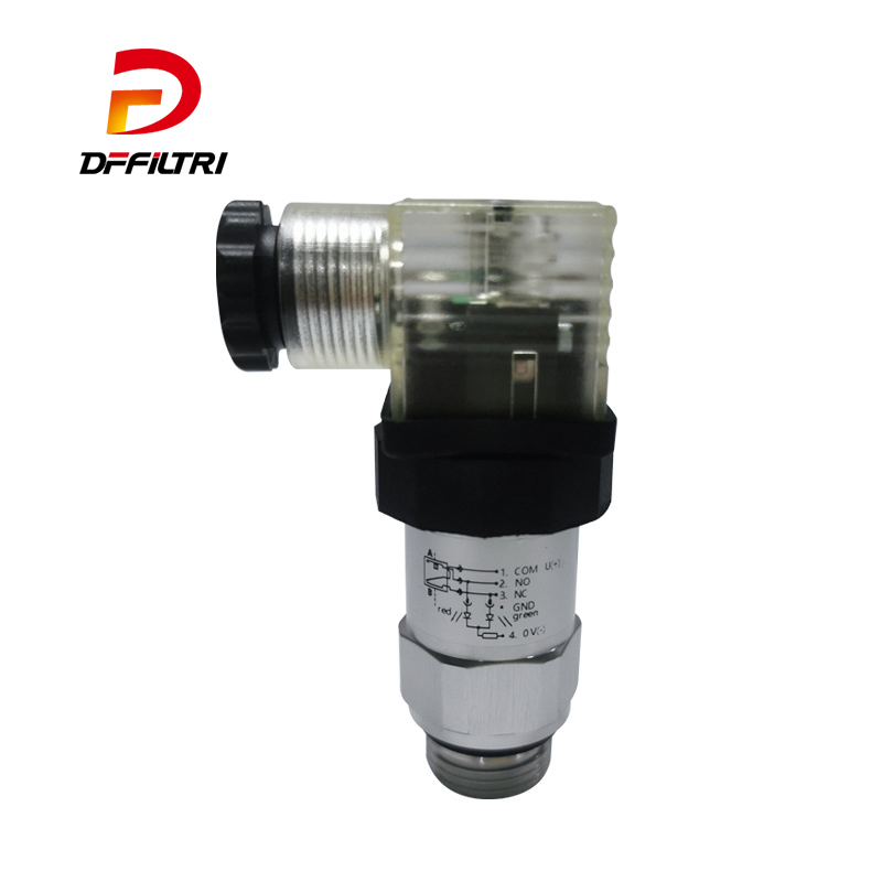 Differential pressure transmitter, pollution transmitter, pollution alarm