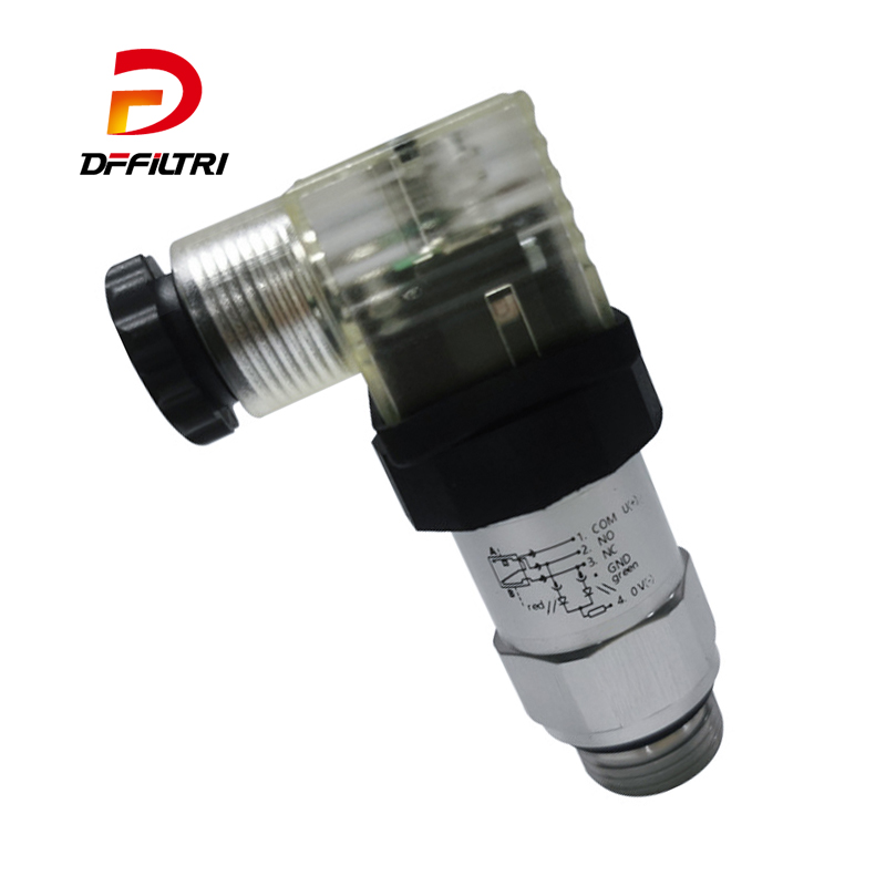 Differential pressure transmitter, pollution transmitter, pollution alarm